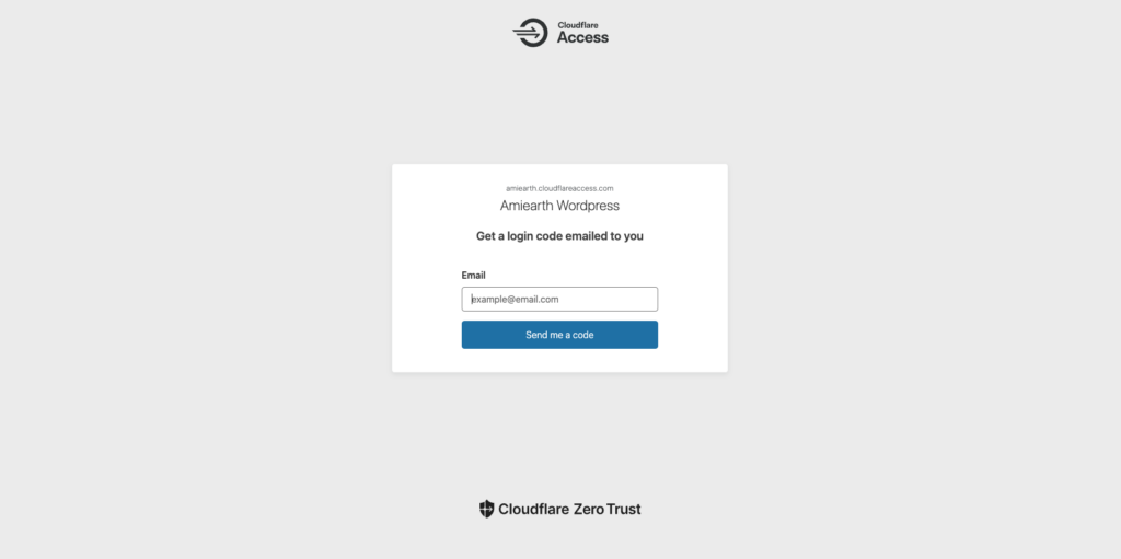 Cloudflare Zero Trust
